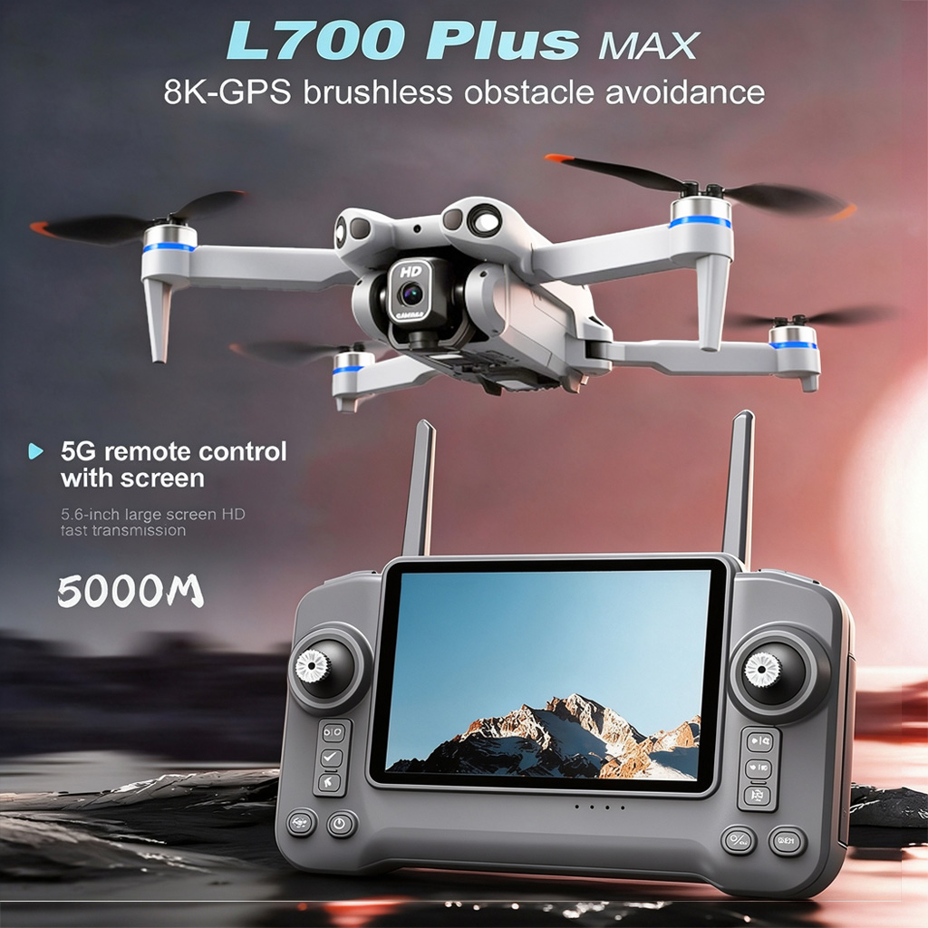 Drone Camera Professional - 2026 L700 Plus MAX GPS Drone