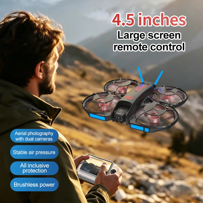 2026 New M15 FPV Drone with Sc - Drone Camera Hd ulasan dan harga
