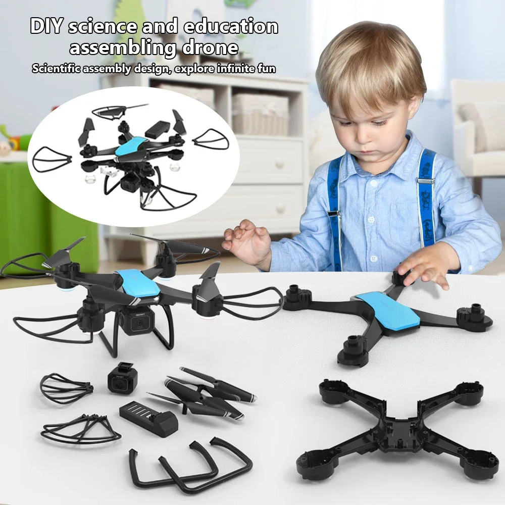 JJRC H108 DIY Teaching Assembl - Drone Camera Hd ulasan dan harga